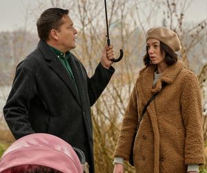 Na Wspólnej odc. 3983. Klaudia (Justyna Karłowska), Michał (Robert Kudelski)