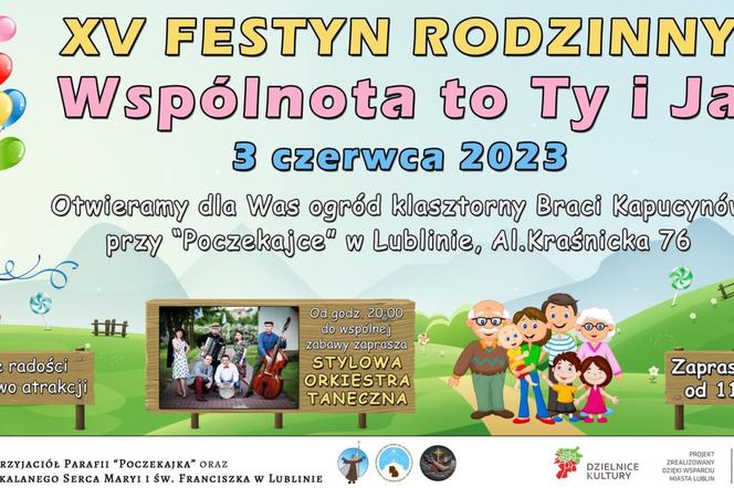 Festyn na Poczekajce - plakat wydarzenia