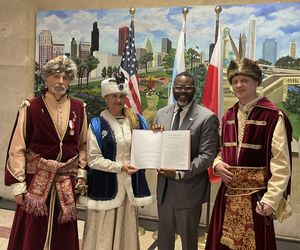 Śniadanie z okazji Miesiąca Dziedzictwa Polskiego u burmistrza Chicago