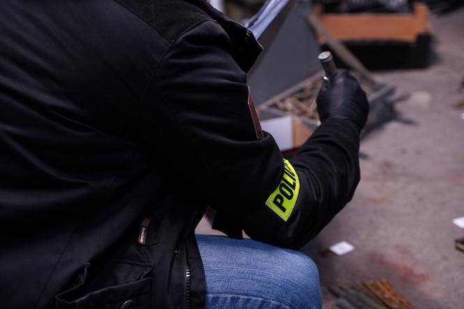 Policja odkryła arsenał