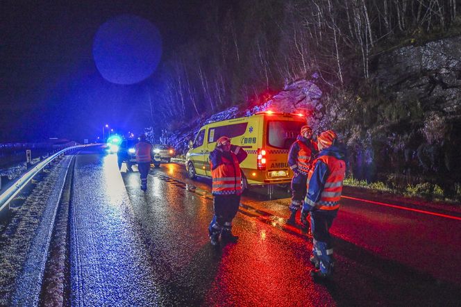 Wykolejanie pociągu w Norwegii