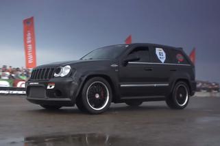 Jeep Grand Cherokee SRT-8:  w 10 sekund na 1/4 mili z 1300 KM pod maską – WIDEO