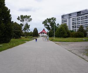 Tutaj było pierwsze lotnisko w Gdańsku. Teraz to centrum miasta