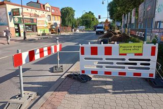 Ruszyła budowa ronda na skrzyżowaniu Wojskowej i Cmentarnej w Siedlcach