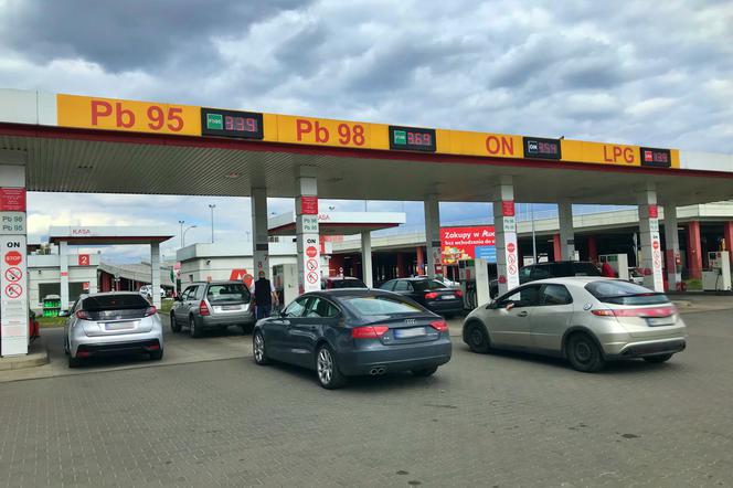 stacja benzynowa, ceny paliw