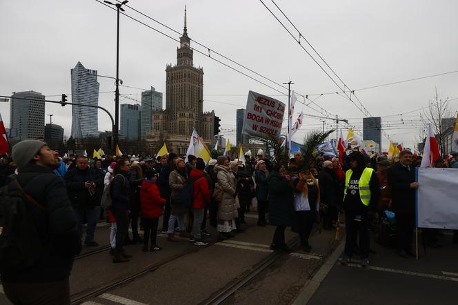 Narodowy Marsz Papieski w Warszawie