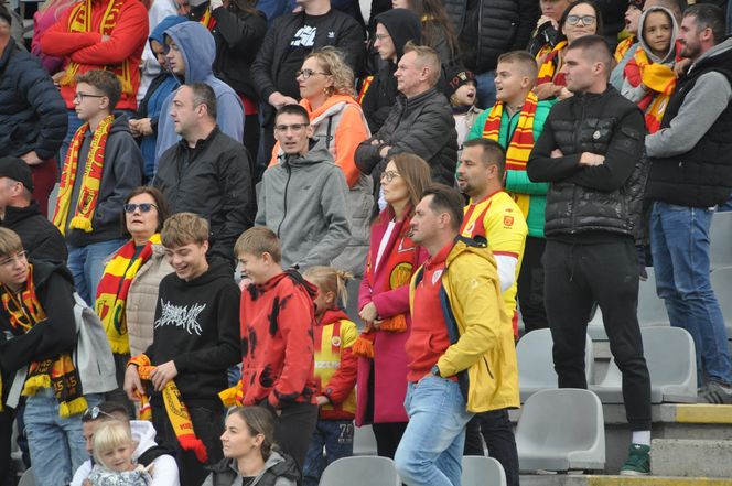 Korona Kielce - Lech Poznań. Zdjęcia kibiców na Exbud Arenie