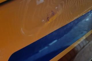 Ambulans obrzucony kamieniami pod Bydgoszczą