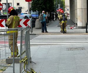 Alarm bombowy ul. Jasna