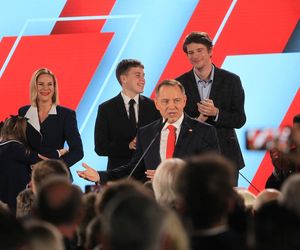 Tak córeczka Nawrockiego skradła show tacie! 