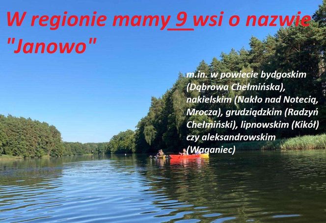 Najpopularniejsze nazwy wsi w Kujawsko-Pomorskiem