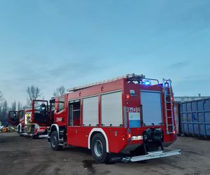 Wierzbica. Wybuch w zakładzie pracy. Dwóch mężczyzn rannych, jeden ciężko. Wypadek pod Radomiem [ZDJĘCIA].