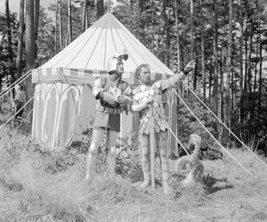 Kręcenie filmu Krzyżacy (reż. Aleksander Ford) - 1959