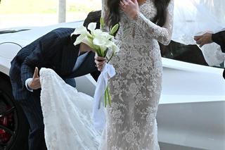 Suknia Ślubna Roxie Węgiel. Piosenkarka wyglądała jak gwiazda filmowa