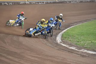 KS Toruń - Bayersystem GKM Grudziądz, zdjęcia kibiców i zawodników z Motoareny