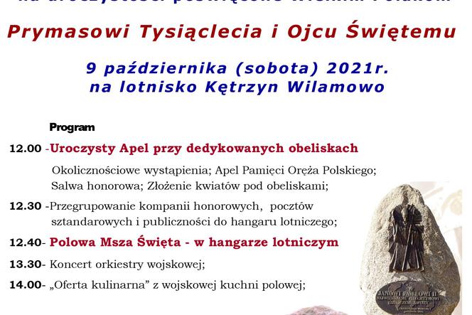 Dzień Pamięci Kardynała Stefana Wyszyńskiego oraz Jana Pawła II 