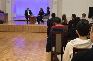 Spotkanie prezydenta Grudziądza z lokalną młodzieżą