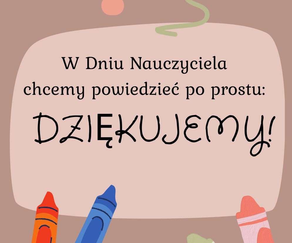 Kartka z okazji Dnia Nauczyciela