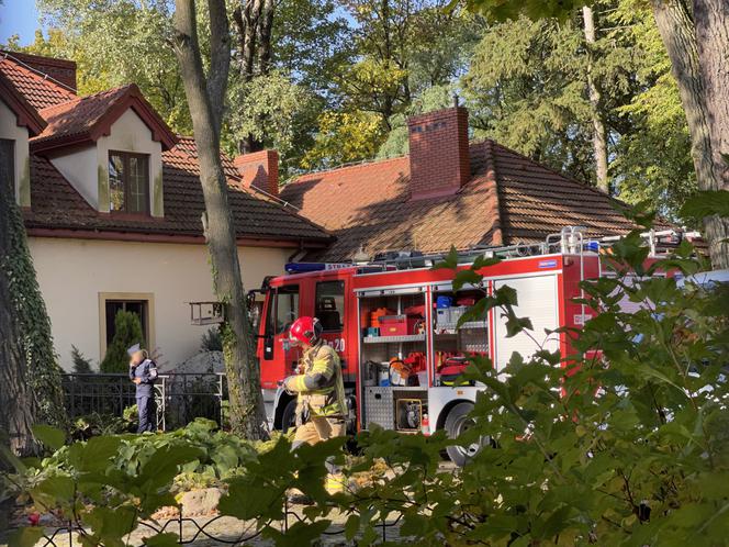 Pożar w Siennicy. Nie żyje dwóch pensjonariuszy domu opieki