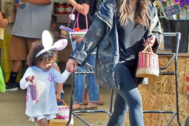 Wielkanoc 2016 Kim Kardashian i North West