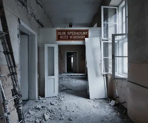 Szpital wojskowy na Podkarpaciu stoi opuszczony. Wygląda jak z horroru 