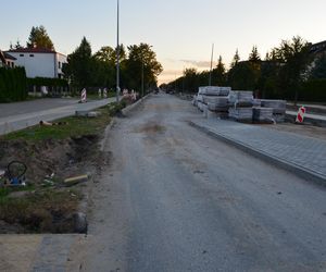 Pod koniec września ma zostać przywrócona przejezdność na remontowanym odcinku ulicy Partyzantów w Siedlcach
