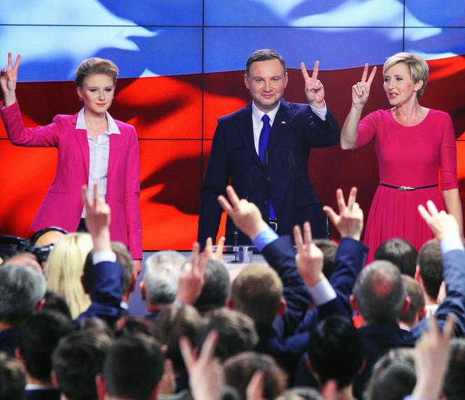 Andrzej Duda, Kinga Duda, Agata Duda