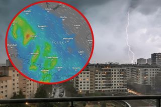 Burze i deszcze zbliżają się do Polski z niżem genueńskim