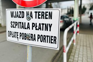 Ostrów. Więcej za wjazd na teren szpitala. Podwyżka po 13 latach! 