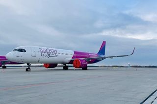 Uziemiony samolot linii Wizz Air