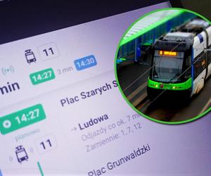 Rozkład jazdy tramwajów i autobusów jeszcze dokładniejszy! Nowa funkcjonalność w popularnej aplikacji