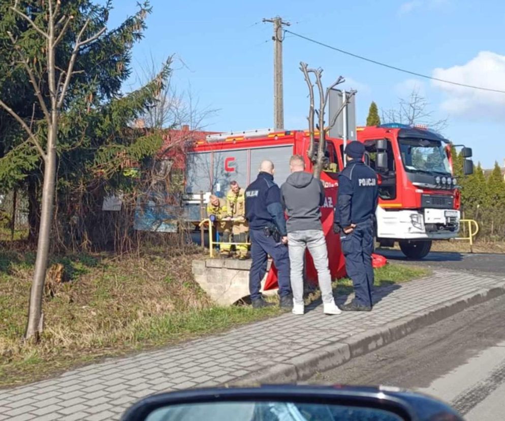 Tragiczne odkrycie w rowie. Zginął mężczyzna 