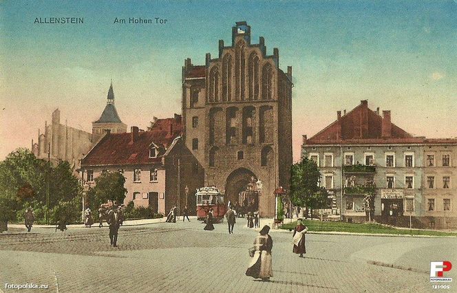 To jeden z najważniejszych zabytków Olsztyna. Tak wyglądał ponad 100 lat temu