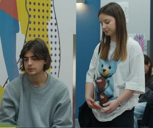 Barwy szczęścia, odcinek 3216. Romeo (Jacek Tyszkiewicz), Ewa (Gabriela Ziembicka)