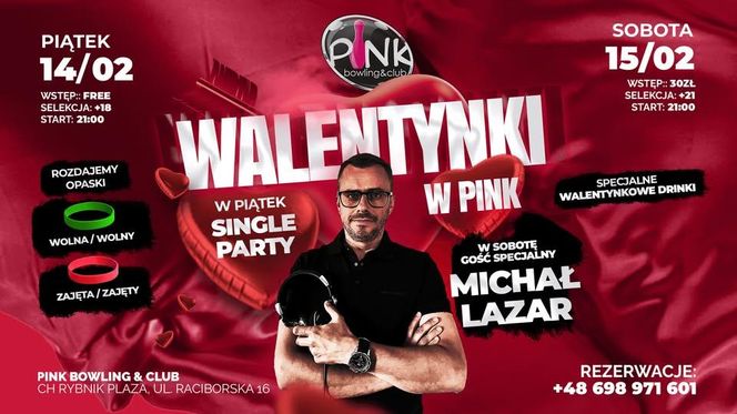 Walentynki w Pink Bowling Rybnik