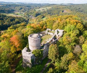 o najstarszy murowany zamek w Polsce. Ok. 850 lat temu powstał Zamek Wleń [ZDJĘCIA]