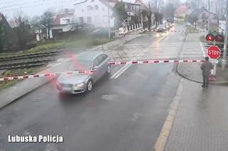 Audi utknęło między rogatkami