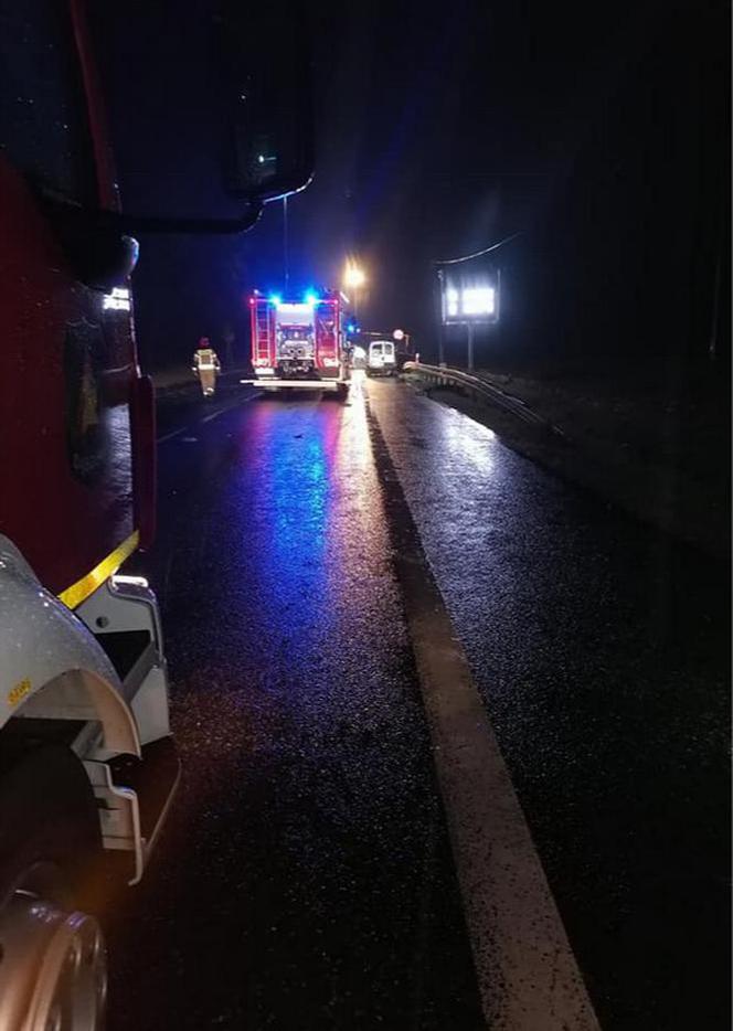 Wypadek na trasie Opole-Nysa. DK40 zablokowane przez kilka godzin