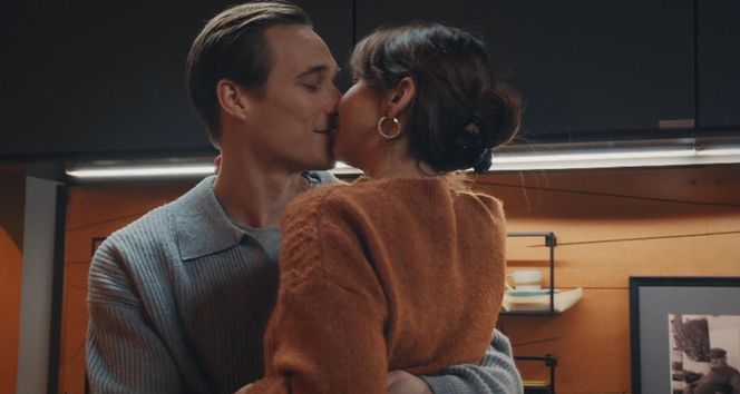 	M jak miłość odc. 1867. Olek (Maurycy Popiel), Aneta (Ilona Janyst)