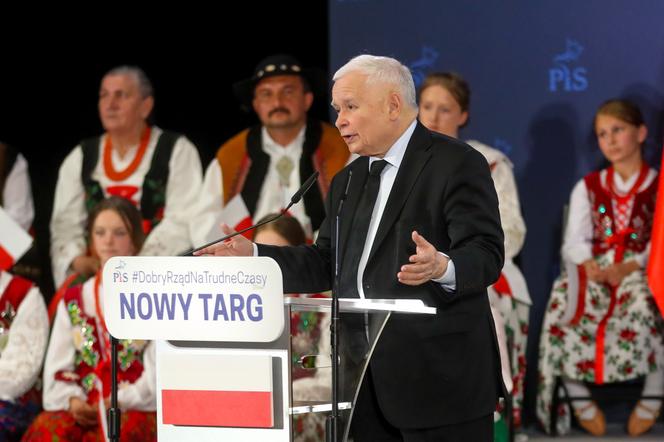 Jarosław Kaczyński w Nowym Targu 