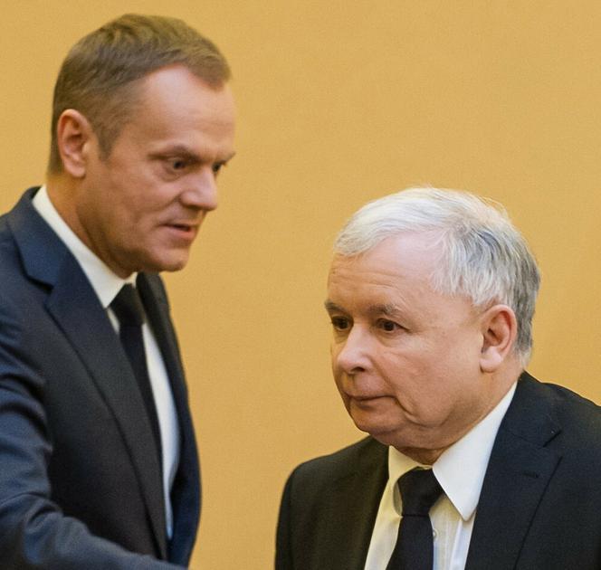 Kaczyński ucieka Tuskowi