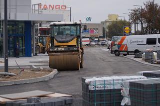 Budowa Lidla na bydgoskich Kapuściskach. Jak przebiegają prace? [ZDJĘCIA]