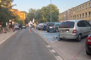 14-latek za kierownicą BMW skasował cztery auta