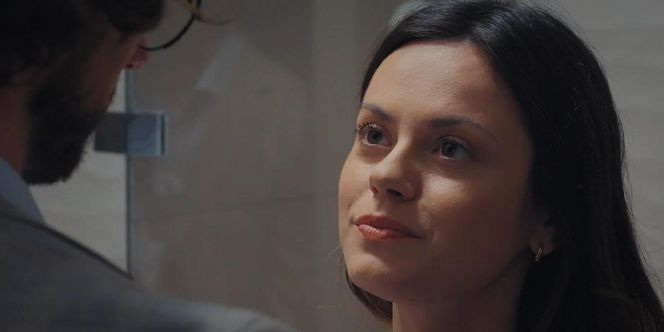 M jak miłość odc. 1874. Kasia (Paulina Lasota), Mariusz (Mateusz Mosiewicz