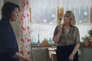 M jak miłość, odcinek 1863: Judyta (Paulina Chruściel), Marysia (Małgorzata Pieńkowska)