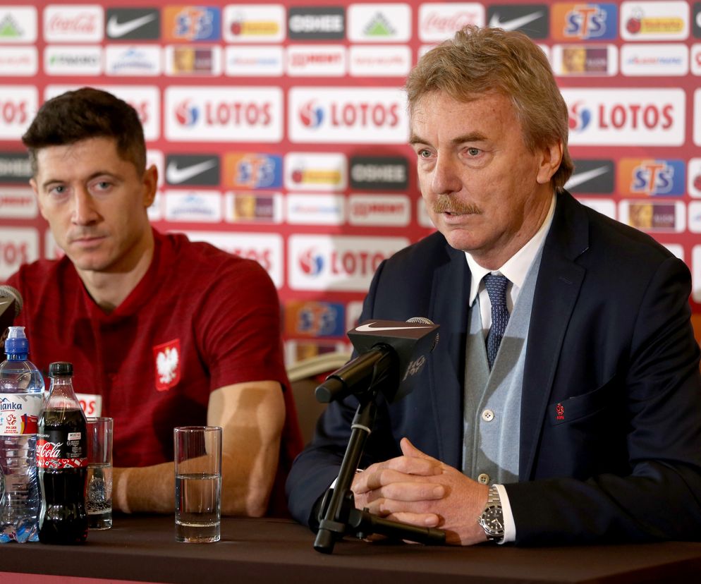 Robert Lewandowski i Zbigniew Boniek