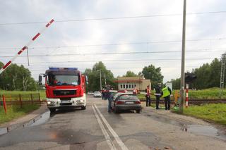 Zginął na przejeździe kolejowym