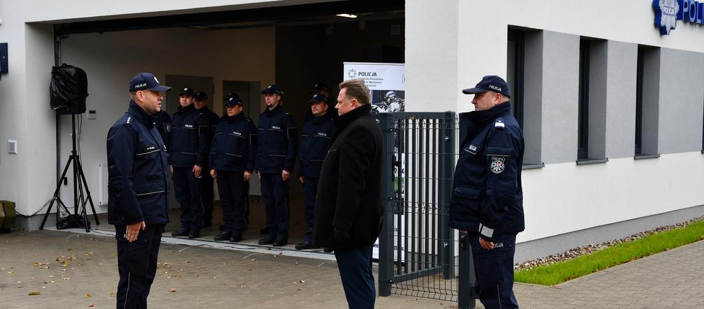 Podlaskie. W Sokołach otwarto nowy posterunek policji