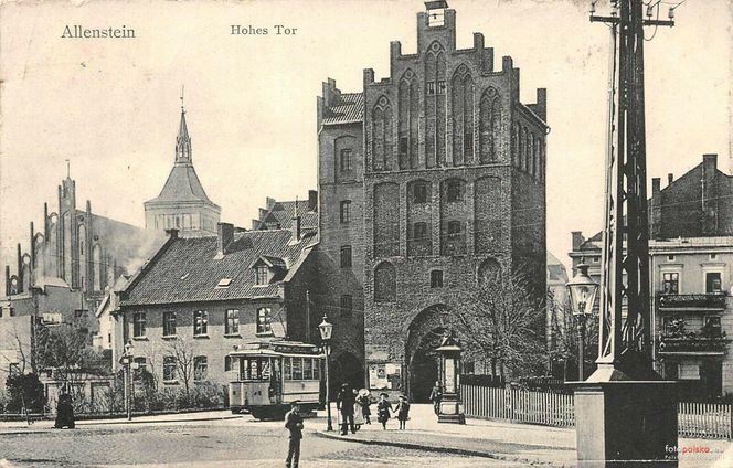 To jeden z najważniejszych zabytków Olsztyna. Tak wyglądał ponad 100 lat temu