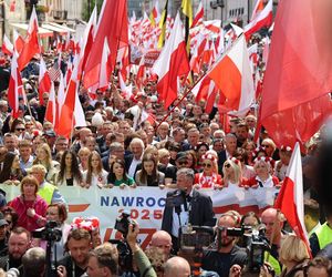 Wielki Marsz za Polskę Karola Nawrockiego [RELACJA NA ŻYWO]
